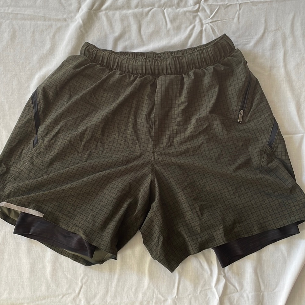 2 in 1 Shorts with Compressions shorts under